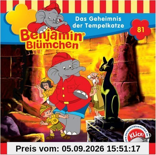 Benjamin Blümchen - Folge 81: Das Geheimnis der Tempelkatze