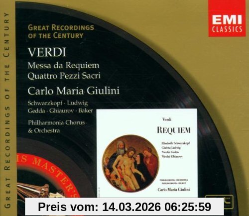 Schwarzkopf Verdi, Requiem/4 Pezzi Sacri