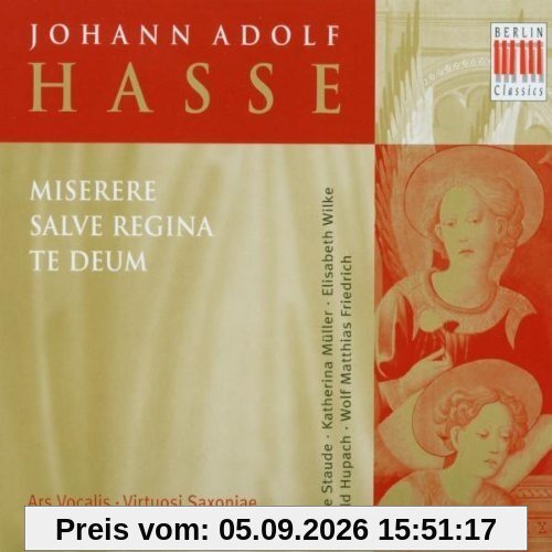 Miserere, Salve Regina, Te Deum