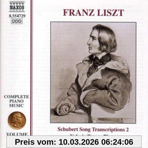 Valerie Tryon Die Klavierwerke Vol. 17 (Schubert-Lieder-Transkriptionen Vol. 2)