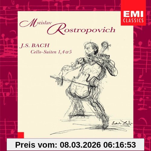 Mstislav Rostropowitsch Cellosuiten