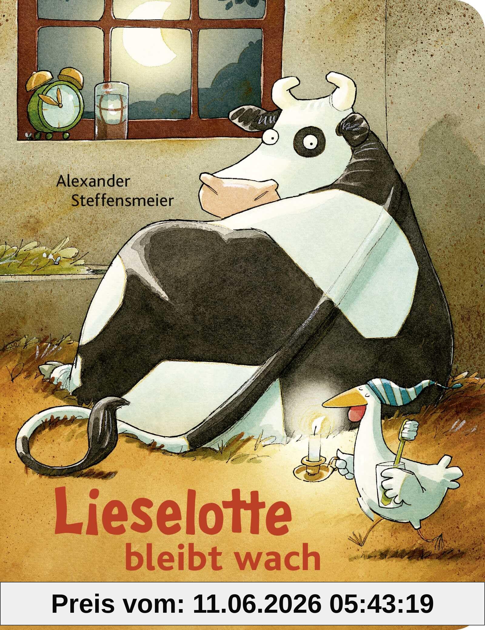 Lieselotte bleibt wach: Pappbilderbuch über das Einschlafen ab 2