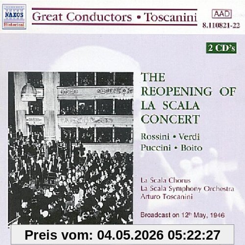 Toscanini Concert Edition: Wiedereröffnungskonzert der Mailänder Scala 12.05.1946