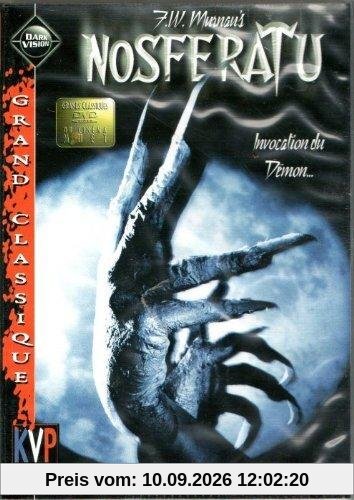 NOSFERATU - Silent Cult Classic Horror Movie DVD-KOSTENLOSE LIEFERUNG