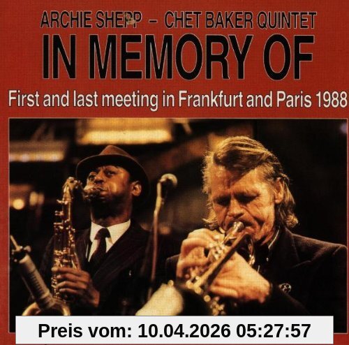 Archie Shepp In Memory Of