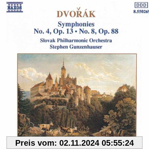 Dvorak: Sinfonien 4 und 8 Gunzenhauser