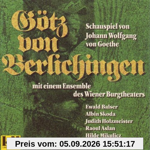 Götz Von Berlichingen mit der eisernen Hand