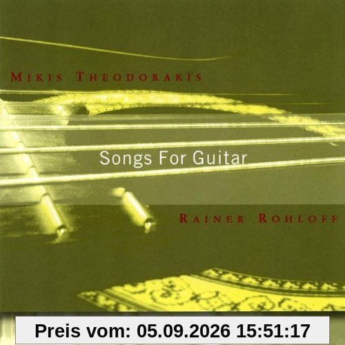Theodorakis: Songs for Guitar