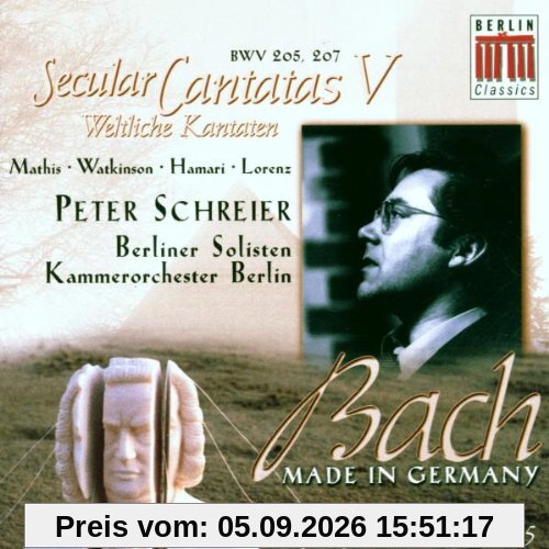 Secular Cantatas BWV 205 / 207