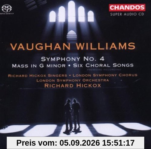 Williams: Sinf.4/Messe/Choral Songs