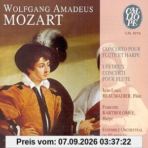 Mozart Konzert für Flöte und Harfe Beaum
