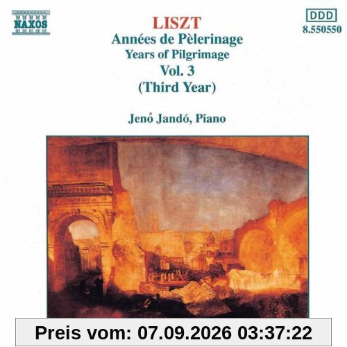 Liszt: Années de Pèlerinage 3