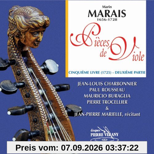 Marais: Pièces de Viole 5. Buch (Vol. 2)