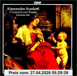 7 Concerti mit Flöteviolinenviola und Bc