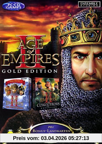 Age of Empires 2 - Gold Edition 2.0 (DVD-Verpackung)