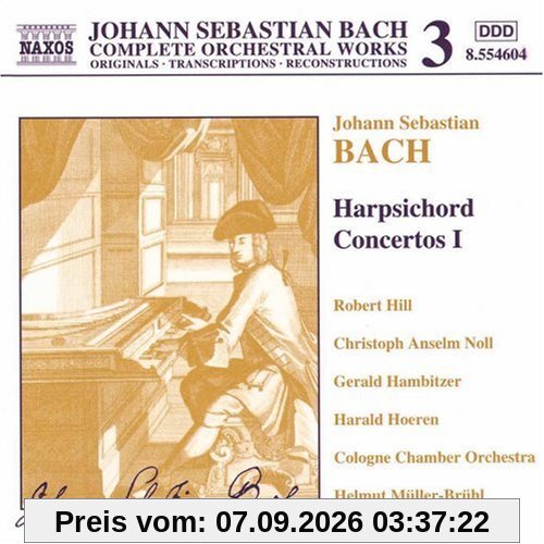 Orchesterwerke Vol. 3 (Cembalokonzerte Vol. 1)