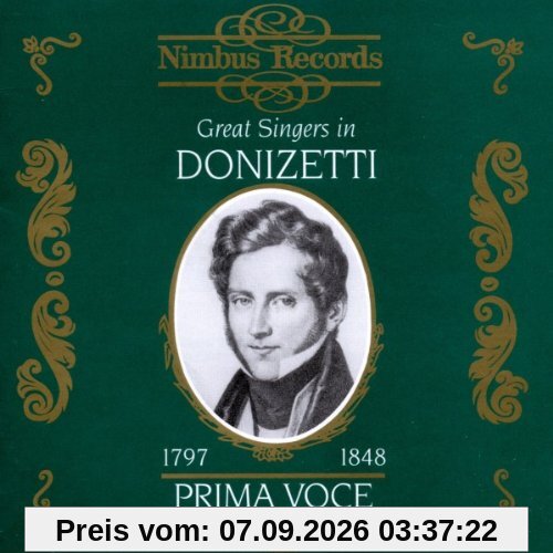 Prima Voce - Great Singers In Donizetti