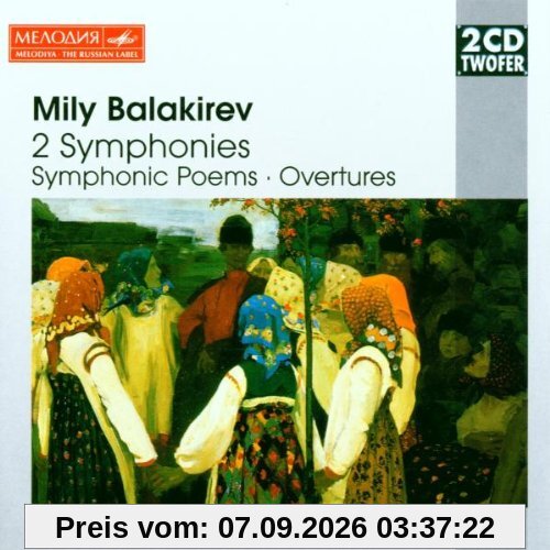 Two CD Twofer - Balakirew (Sinfonische Werke)