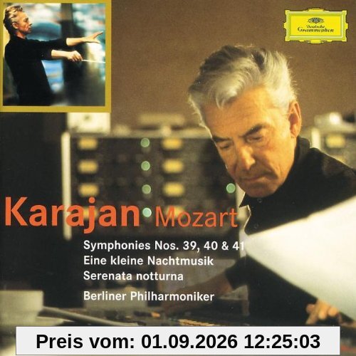 Sinfonien 39,40,41/Divertimento/+