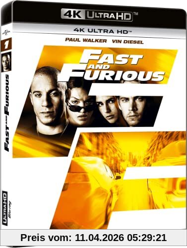 Fast & furious 4k ultra hd [Blu-ray] [FR Import]