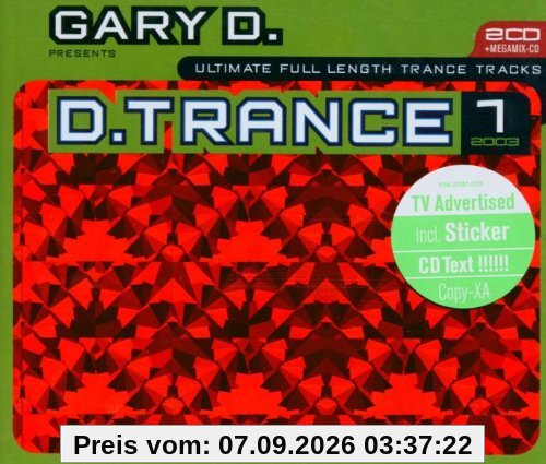 Gary D.Pres.D.Trance 1-2003