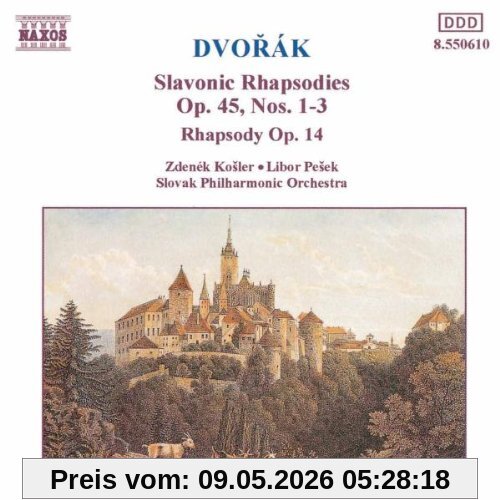 Pesek Dvorak, Slawische Rhapsodien Op. 45 Und 14