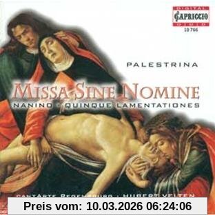 Cantarte Regensburg Chorwerke Von Palestrina Und Nanino