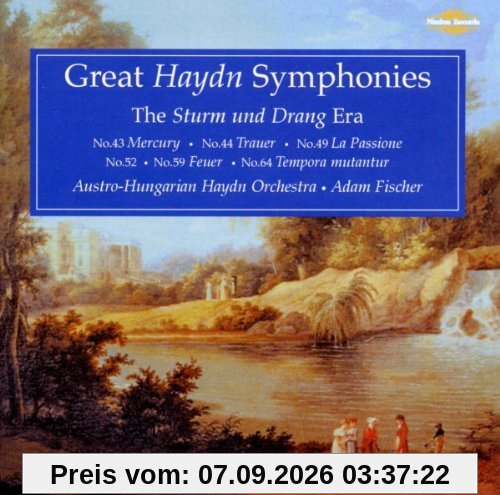Grosse Symphonien der Sturm- und Drangzeit