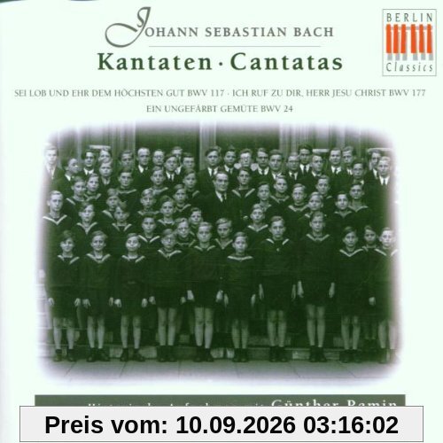 Günther Ramin, Bach Cantatas Part 6 (Kantaten Bwv 117, 177, 24)