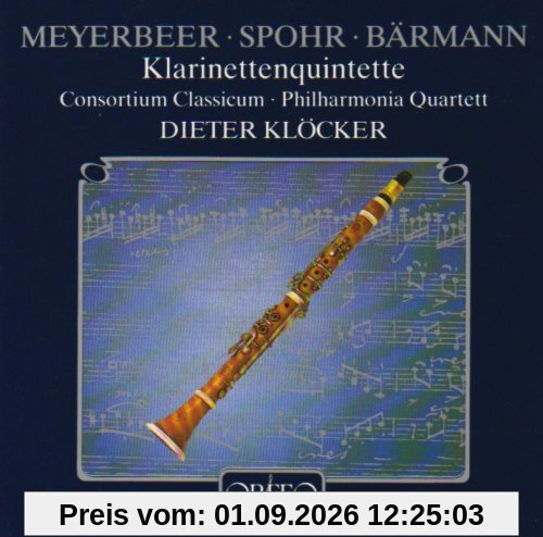 Spohr Klarinettenquintett Klöcker