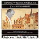 Brahms: Svjatoslav Richter in Prague, Klaviersonaten 1 & 2, Variationen