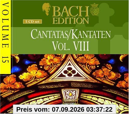 Bach Editon: Vol.15 Kantaten VIII 5 CD