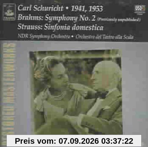 NDR Symphony Orchestra - Orchestra - Brahms: Symphony Nr.2 / Strauss: Si