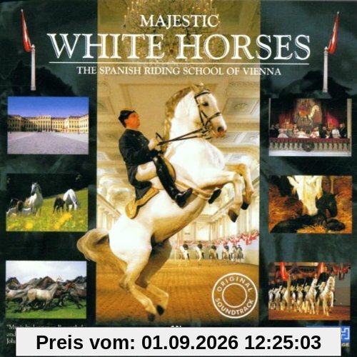 Majestic White Horses