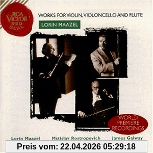Maazel Concertos - Works for Violin, Violoncello and Flute
