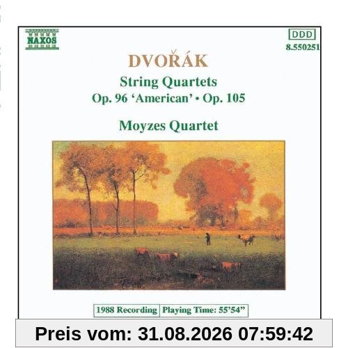 Dvorak: String Quartet No. 12, American / String Quartet No. 14