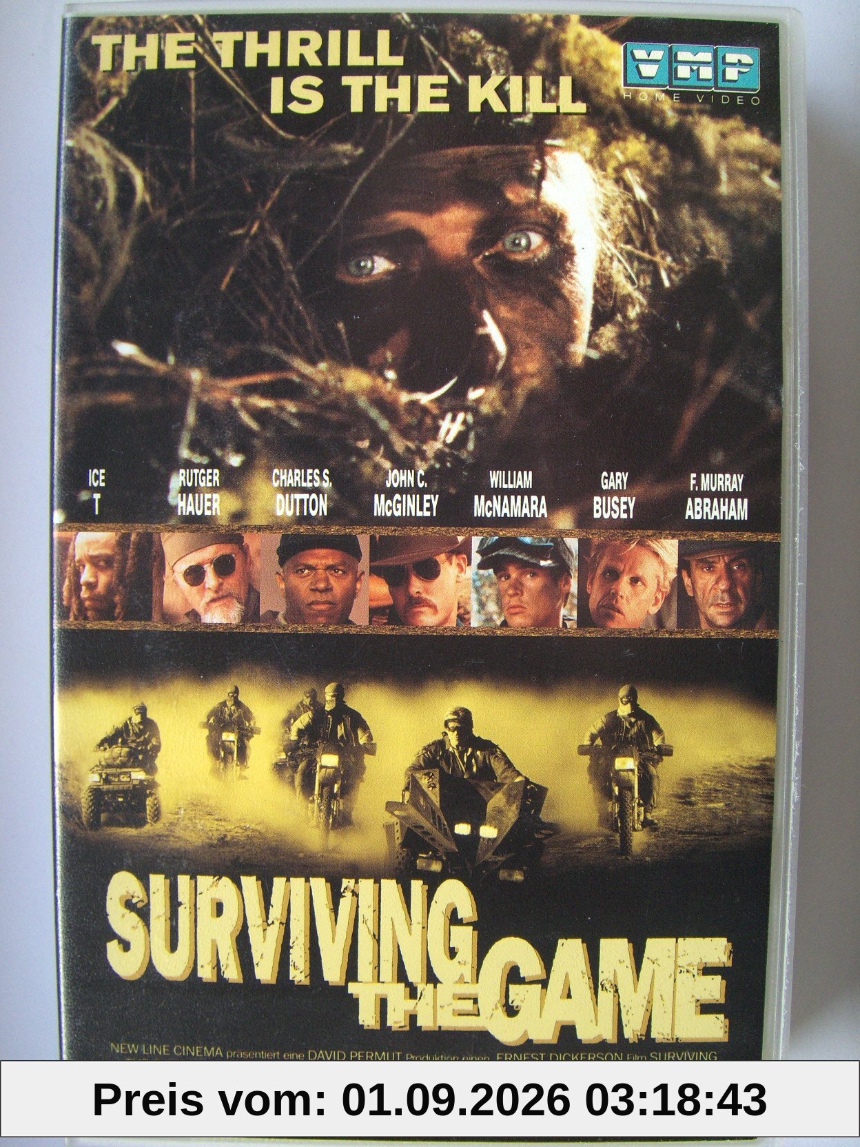 Surviving the game [VHS]
