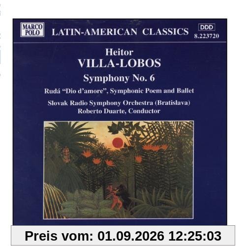 VILLA-LOBOS: Symphony No. 6 / Ruda