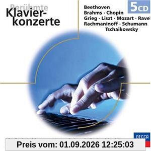 Berühmte Klavierkonzerte