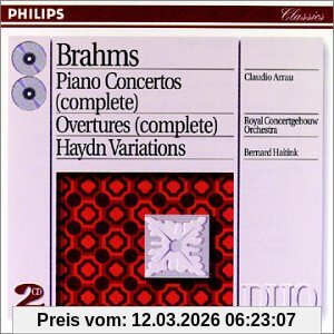 Arrau Brahms, Klavierkonzerte / Ouvertüren / Haydn, Variationen