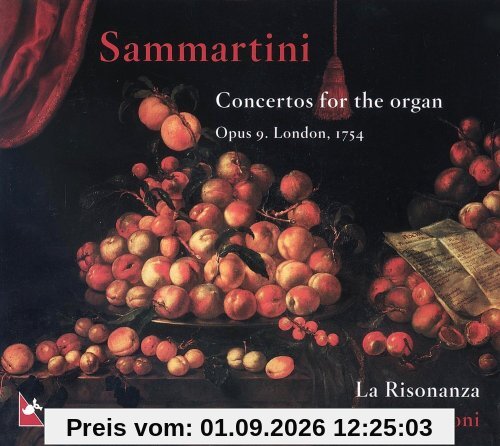 Giuseppe Sammartini: Orgelkonzerte op.9