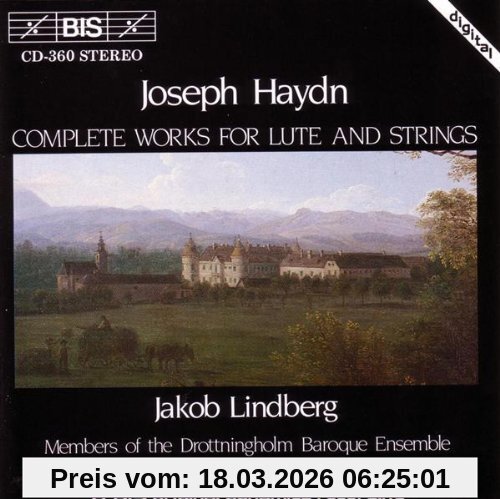 Jakob Lindberg Das Komplette Werk Für Laute Und Streicher