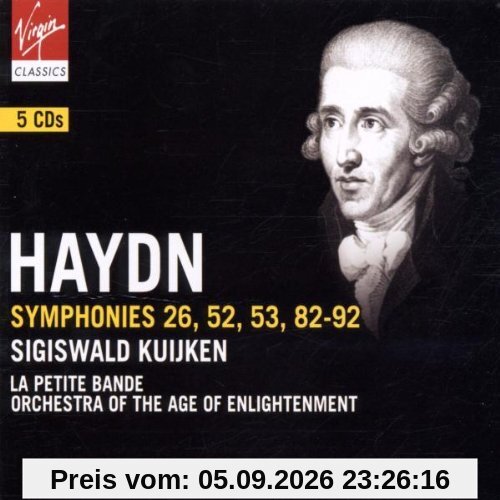 Sinfonien 26/52/53/82-92