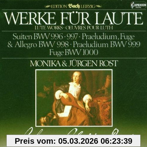 M.+J. Rost Johann Sebastian Bach, Werke Für Laute