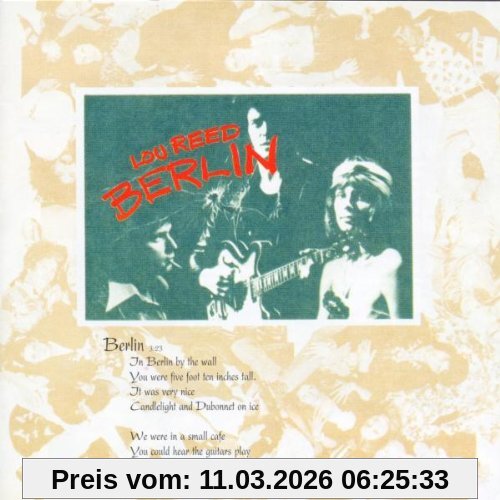 Lou Reed Berlin-Remastered Version
