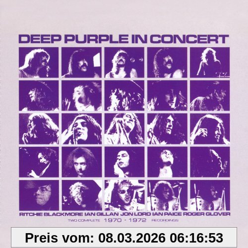 Deep Purple In Concert 1970 - 1972 (Live In London) [Doppel-Cd]