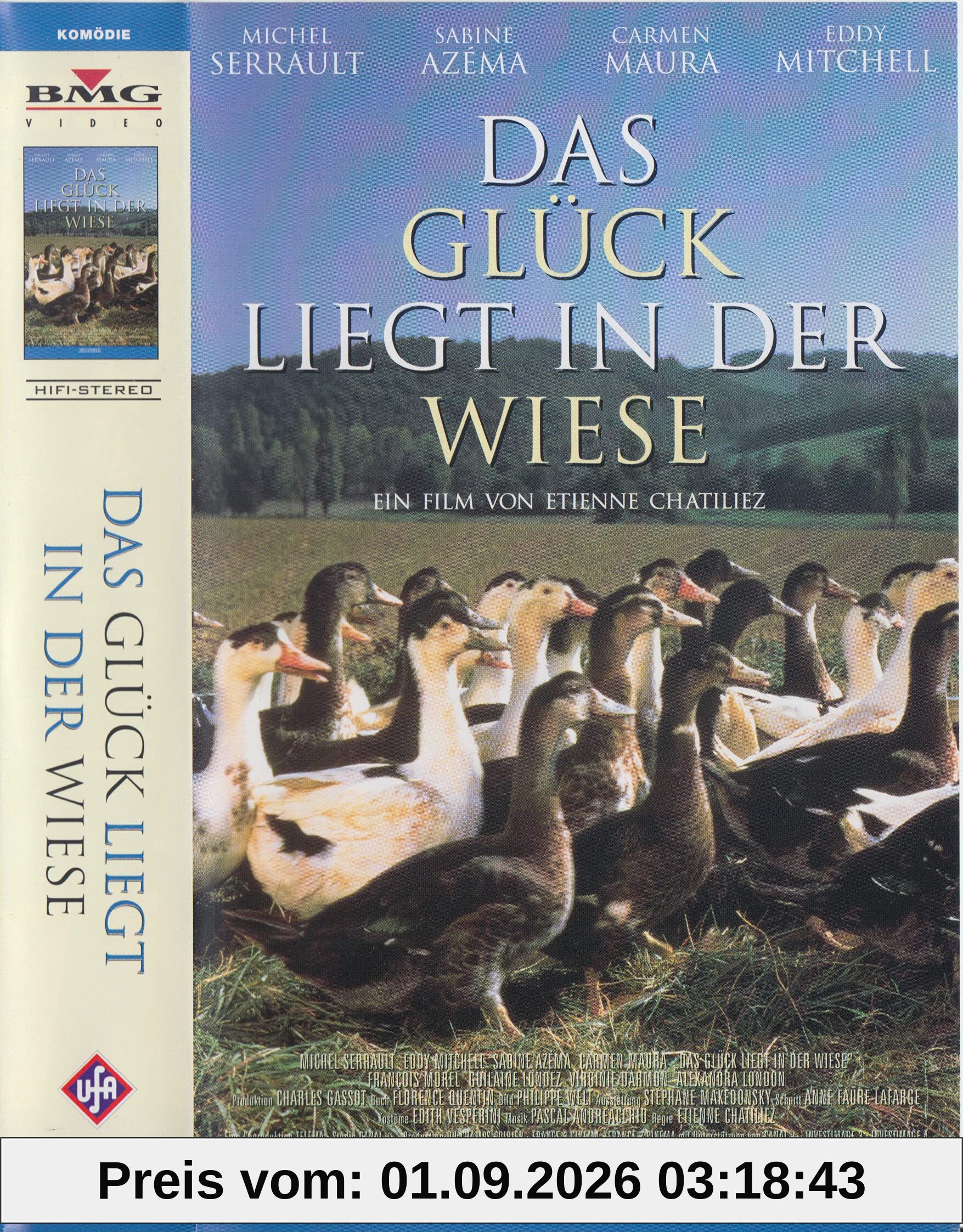 Das Glück liegt in der Wiese [VHS]