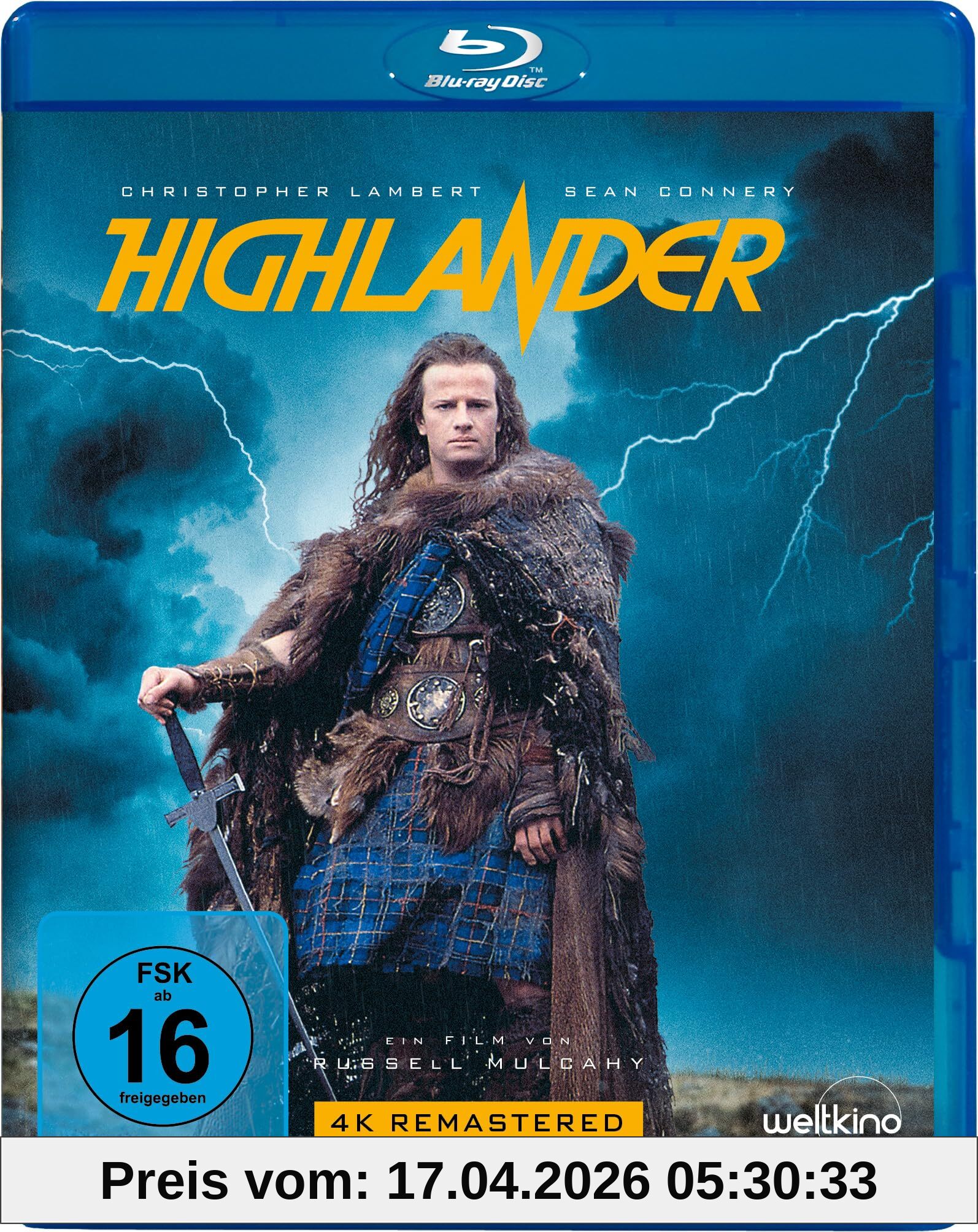 Highlander (4K Reamstered) [Blu-ray]