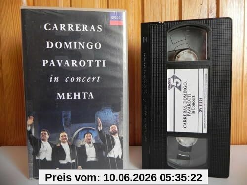 Carreras/Domingo/Pavarotti in Concert [VHS]