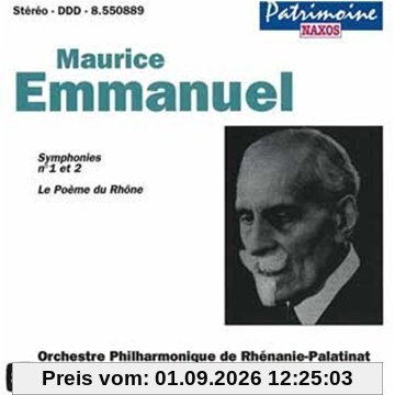 Emmanuel: Symphonies 1+2